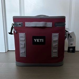 NWT Yeti Cooler Disc. Harvest Red Color
